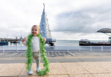 Floating tree to pack up for another year