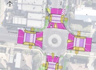 Highton roundabout upgrade