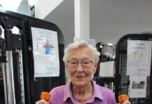 Staying active the key to hitting 100