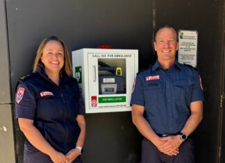 Community digs deep for defib