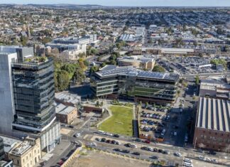 Summer fun in the civic precinct